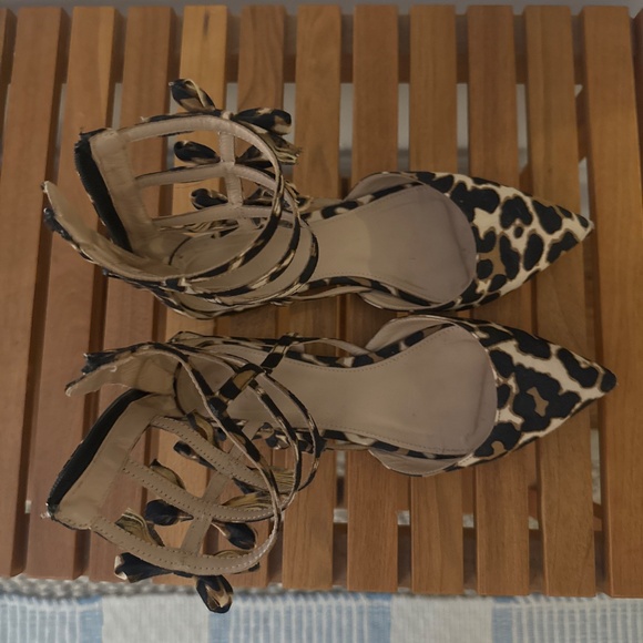 Old J.Crew Leopard Print Flats - Picture 2 of 3